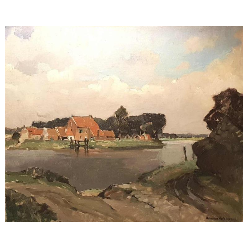 LANDSCAPE de HERMAN VERBAERE (1906-1993)
