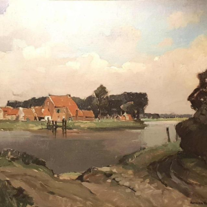 LANDSCAPE de HERMAN VERBAERE (1906-1993)