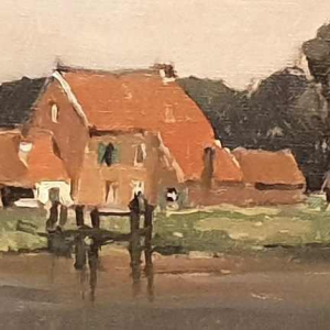LANDSCAPE van HERMAN VERBAERE (1906-1993)