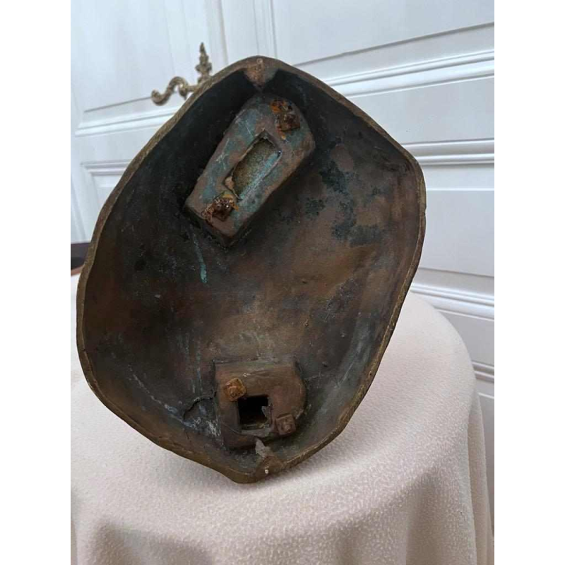 Henri-Désiré GAUQUIÉ "De zaaier" bronzen sculptuur met bruin patina, eind 19e eeuw