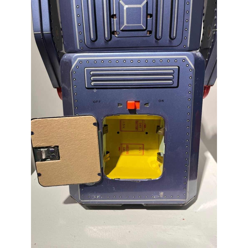 4 Masudaya robots from the "gang of five" Japan, ca 1950/60