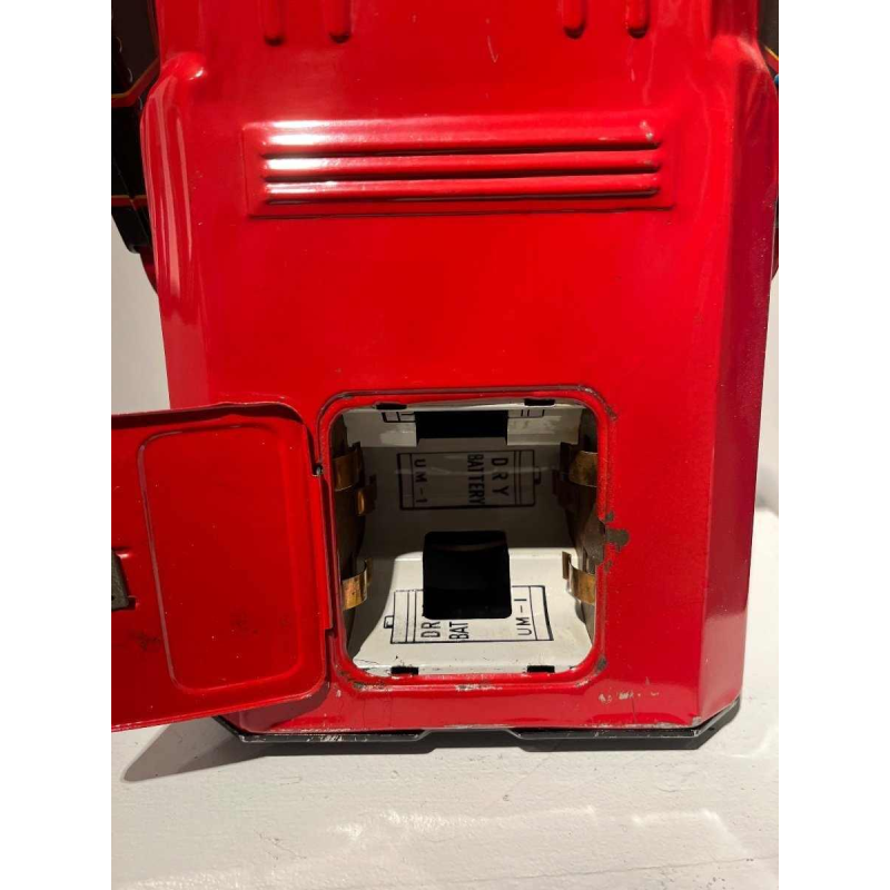 4 robots Masudaya du "gang of five" Japon, ca 1950/60