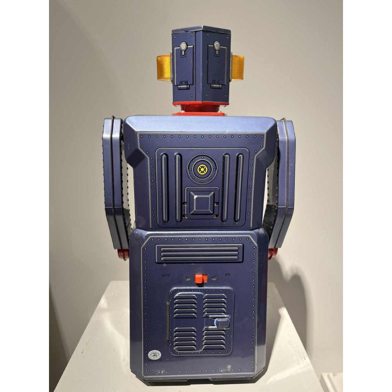 4 robots Masudaya du "gang of five" Japon, ca 1950/60