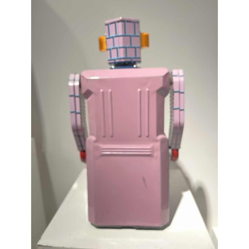 4 Masudaya robots van de "gang of five" Japan, ca 1950/60