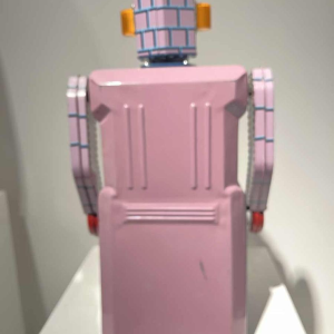 4 Masudaya robots from the "gang of five" Japan, ca 1950/60