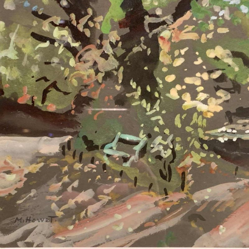 Marie HOWET watercolour-gouache