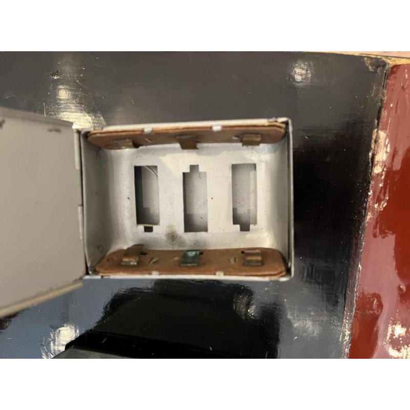 4 Masudaya robots van de "gang of five" Japan, ca 1950/60