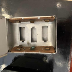 4 Masudaya robots van de "gang of five" Japan, ca 1950/60