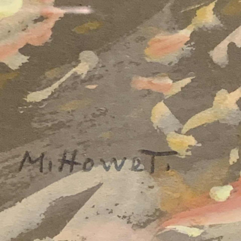 Marie HOWET watercolour-gouache