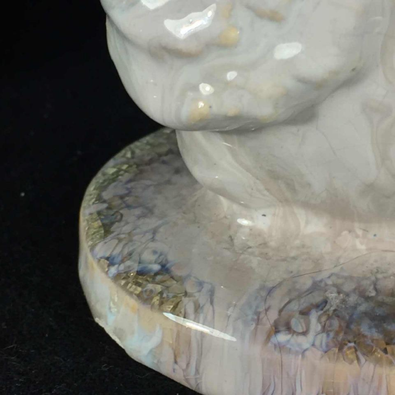 Domien Ingels for CERAMAES, Ceramic animal sculpture, White Turkey, circa 1930