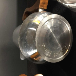 Picquot Ware, Design Engeland Koffie / Thee servies, geborsteld aluminium, 1950