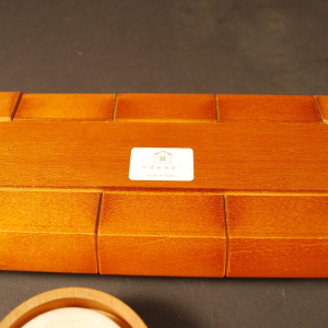 EDWOOD (Paris) - Nécessaire de Bureau en Teck - circa 1980