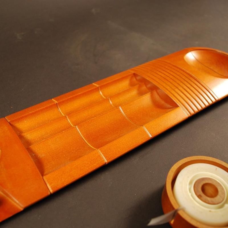 EDWOOD (Paris) - Teak Desk Set - circa 1980