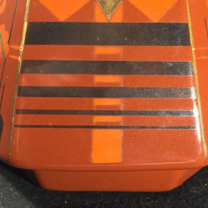 SAINT GHISLAIN pottery vase, Art Deco constructivist geometric modernist, 1935