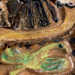 GIOVANNI DE SIMONE "Orlando il Saladino" abstract Siciliaans keramiek, jaren 60s