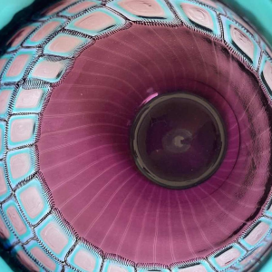 Adriano Della Valentina (1945-) Murano glass vase