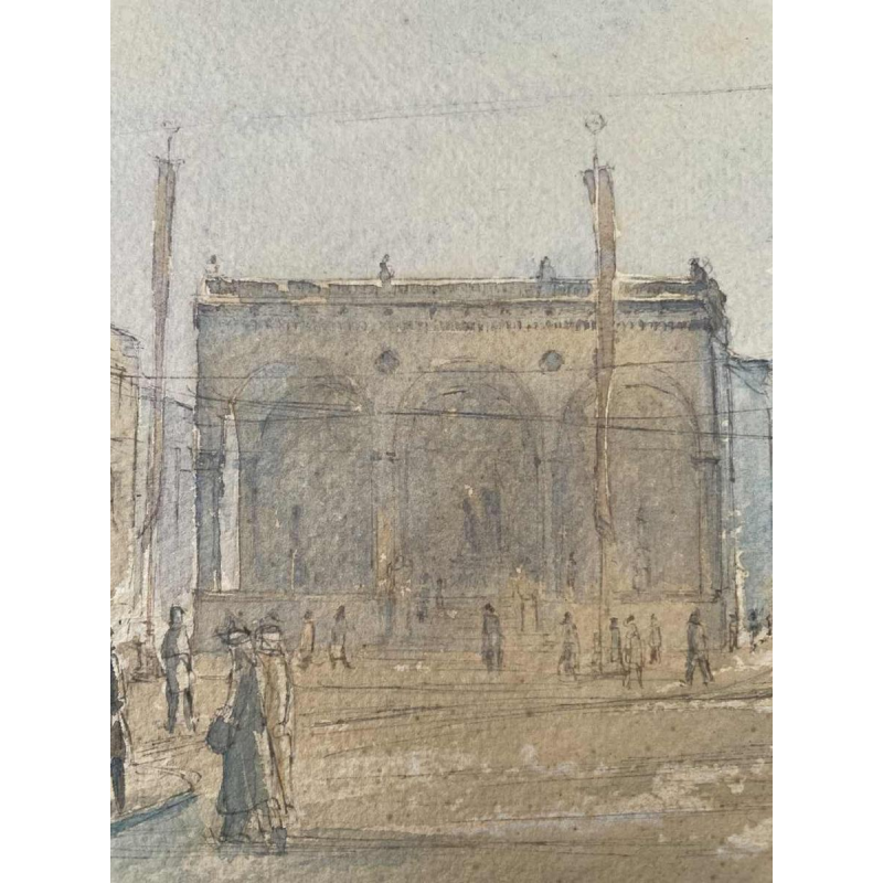 Aquarel “München” (München) van Martin FREY (1907-1991)