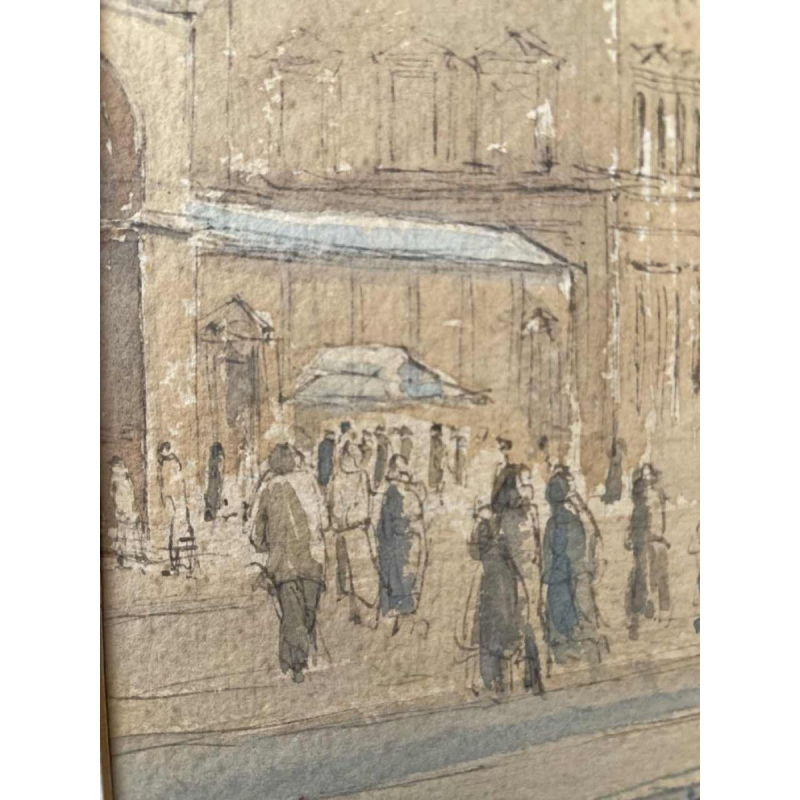 Aquarelle « München » (Munich) de Martin FREY (1907-1991)