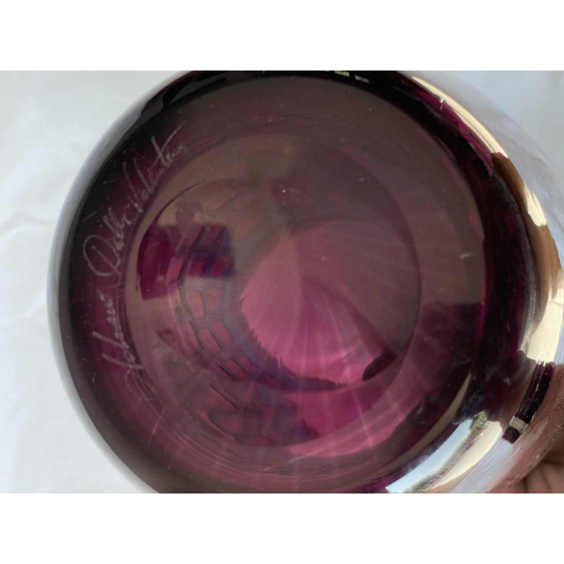 Adriano Della Valentina (1945-) Murano glas vaas