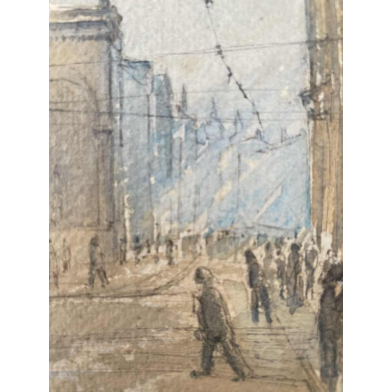 Aquarelle « München » (Munich) de Martin FREY (1907-1991)