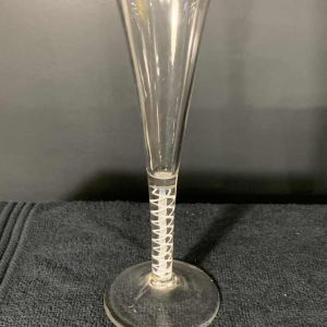 Verreries Zoude 18ème siècle Série de 6 verres verre inclusion filigrane spirale