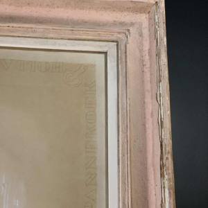 ROGER DE RUYCKE ' La Belle Corisande ' naakte vrouw, aquatint print, ca 1950