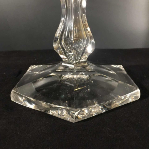 Val Saint Lambert, large centerpiece / fruit bowl 15 inches, cut crystal, 1880