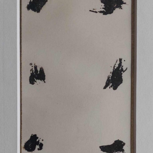 Henri Michaux, abstract werk op papier