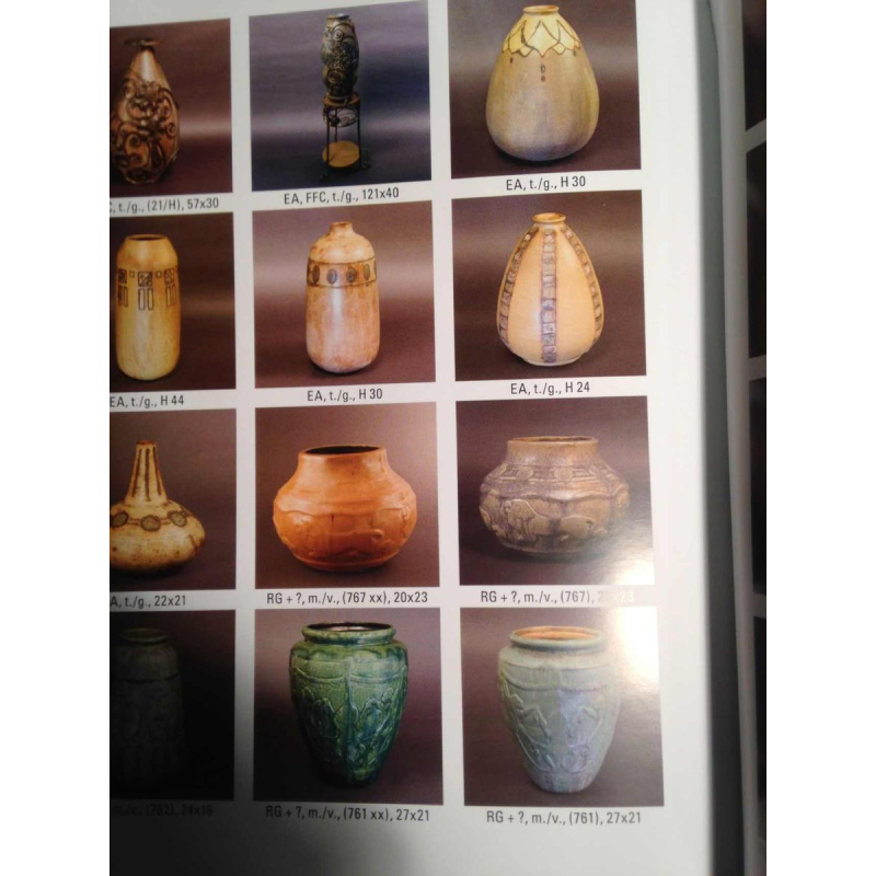 Roger Guérin, rare vase aux lions, art déco, grès de Bouffioulx, circa 1930