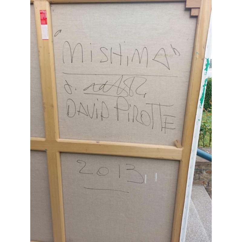 David Pirotte ‘Mishima’ painting oil on canvas, 2013