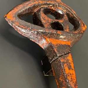 Vandeweghe Perignem Amphora, Brutalistische Abstracte Keramische Wandsculptuur