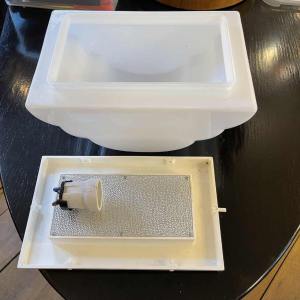 Kazuhide Takahama (attr) pour Leucos, luminaire plafonnier applique murale 1980s