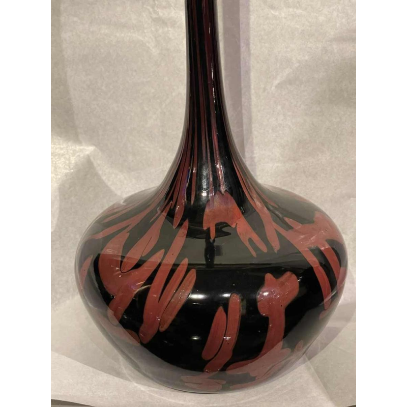Val Saint Lambert vase soliflore « Oignon de Jemeppe »
