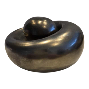 Annie Palisot, modernistische geglazuurde keramische sculptuur, ca 1970