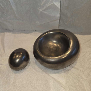 Annie Palisot, modernistische geglazuurde keramische sculptuur, ca 1970