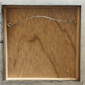 Jean -Pierre FELIX “The man with an hat » painting oil on panel