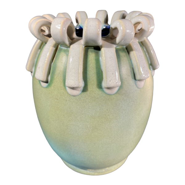 Ernest D'Hossche pour Boch Fre`res Ke´ramis BFK Studio d'Art, vase en gres D3034