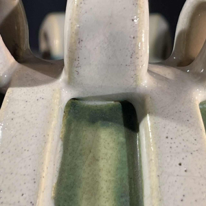 Ernest D'Hossche for Boch Frères Kéramis BFK Studio d'Art, Stoneware Vase D3034