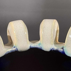 Ernest D'Hossche pour Boch Fre`res Ke´ramis BFK Studio d'Art, vase en gres D3034