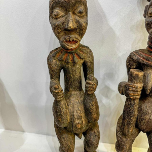 Paar Yoruba houten beelden