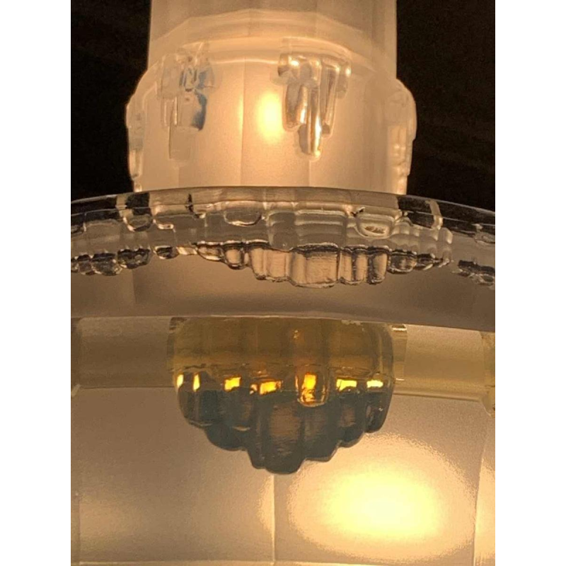 Jean Gauthier pour EZAN Rare Lustre ' Cascade ' Verre Opalescent Art Déco 1930s