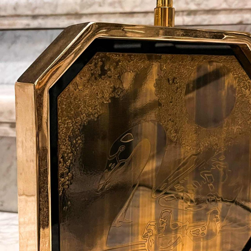 GEORGES MATHIAS for MAHO, Table lamp, Hollywood regency, ca 1970