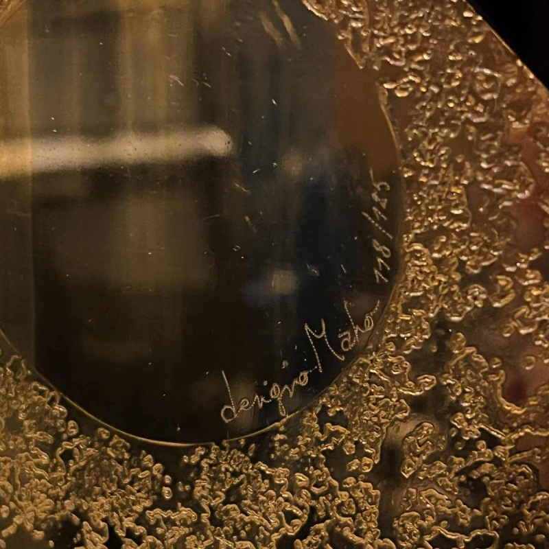 GEORGES MATHIAS pour MAHO, Lampe à poser, Hollywood regency, ca 1970