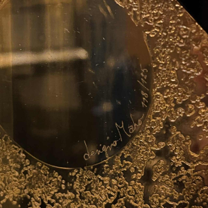 GEORGES MATHIAS for MAHO, Table lamp, Hollywood regency, ca 1970