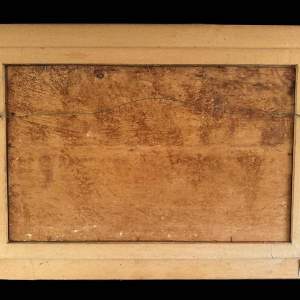 Adolphe Dupont (Namur 1898-1982): « Mosan landscape with cabbages » painting