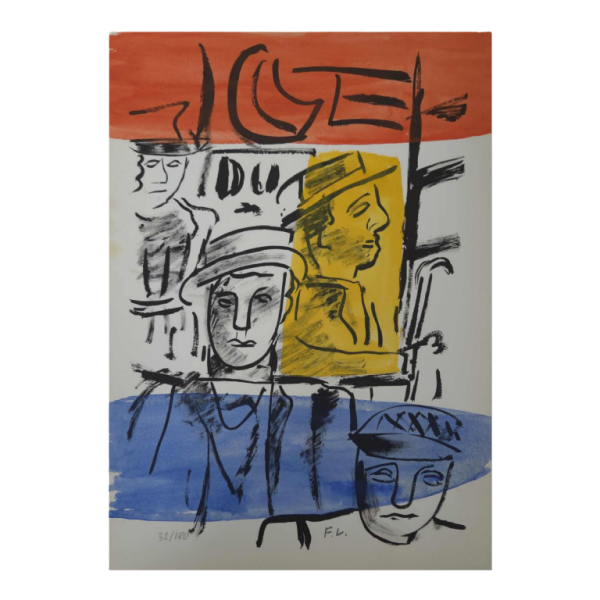 Fernand Léger, litho genummerd 32/180