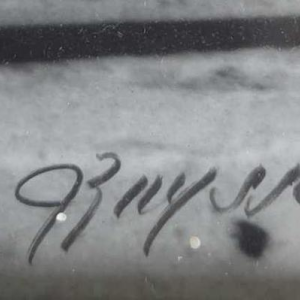 Greta Buysse ‘Veiled reclining nude’ silver print photo, ca 2012