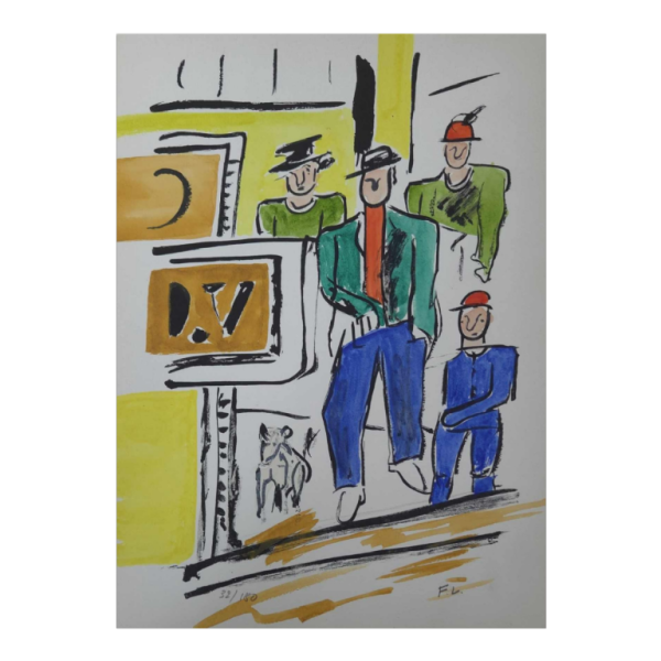 Fernand Léger, lithograph numbered 32/180