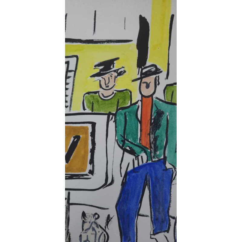 Fernand Léger, lithographie numérotée 32/180