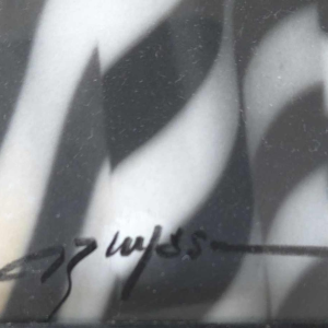 Greta Buysse 'Liggend naakt' zilverdruk, ca 2015